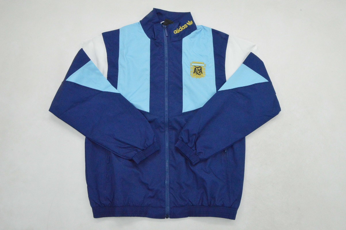 AAA Quality Argentina 26/27 Wind Coat - Blue/Dark Blue